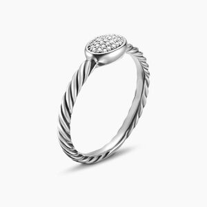 David Yurman Cable Collectibles Oval Stack Ring